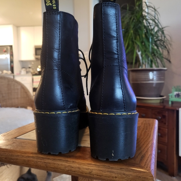 Doc  Martens “Shriver High” Black Boots - Picture 8 of 12